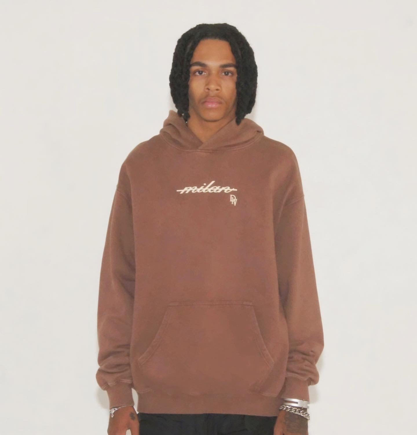 Cursive hotsell supreme hoodie